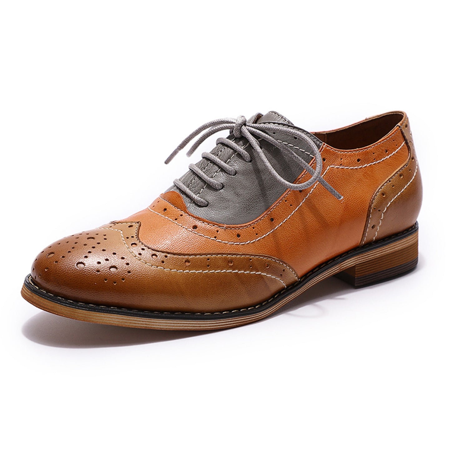 Multi Color Wingtip Oxfords