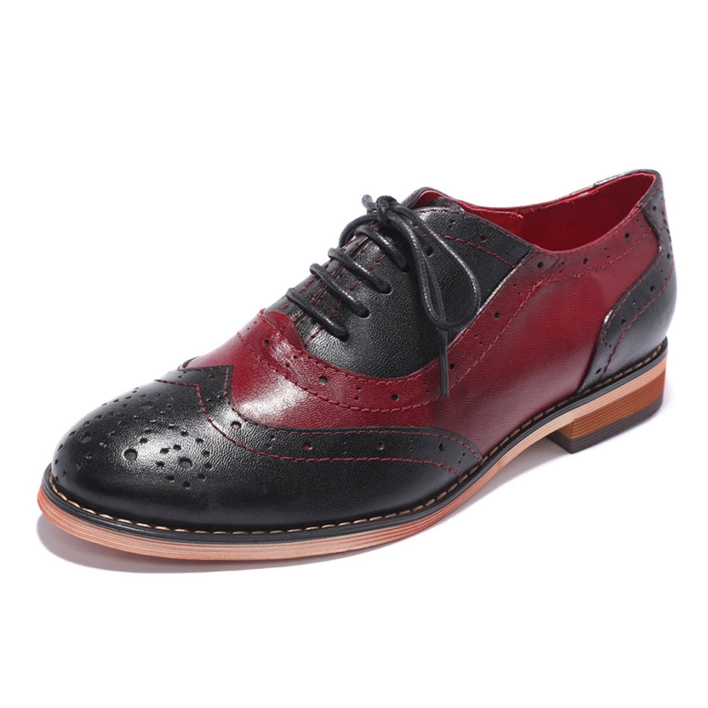 Multi Color Wingtip Oxfords