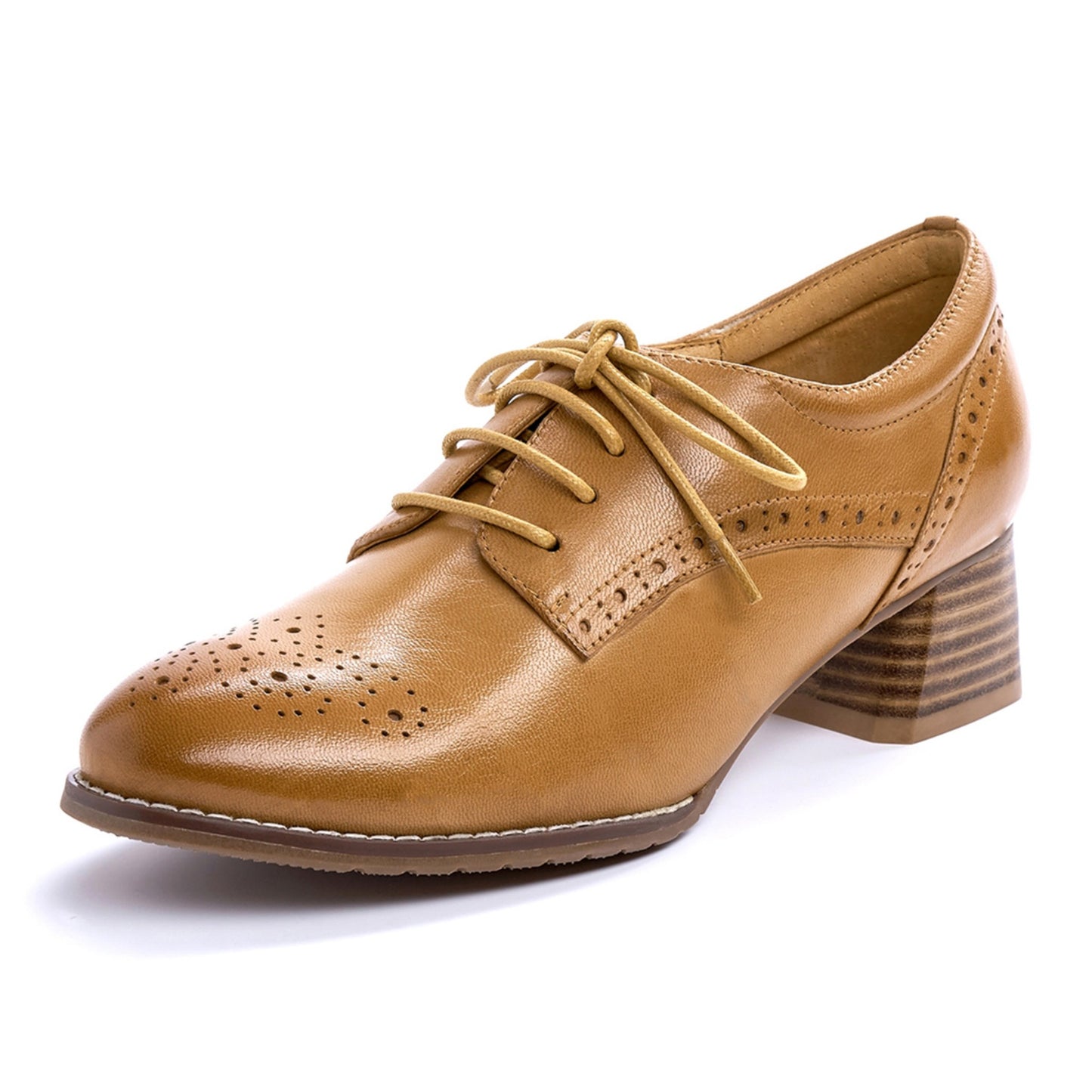 high heel brogue women