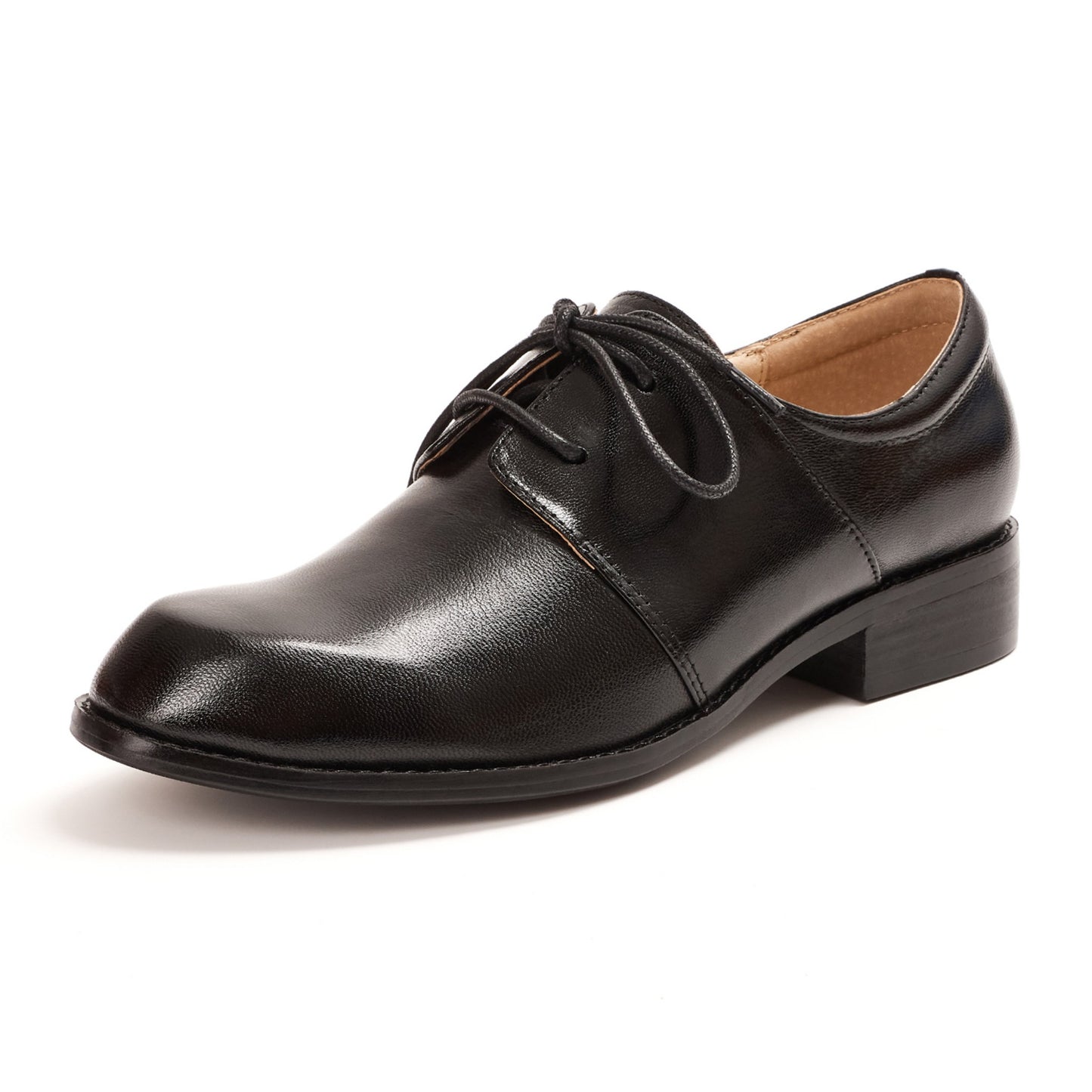 Preppy chic women's lace-up shoes