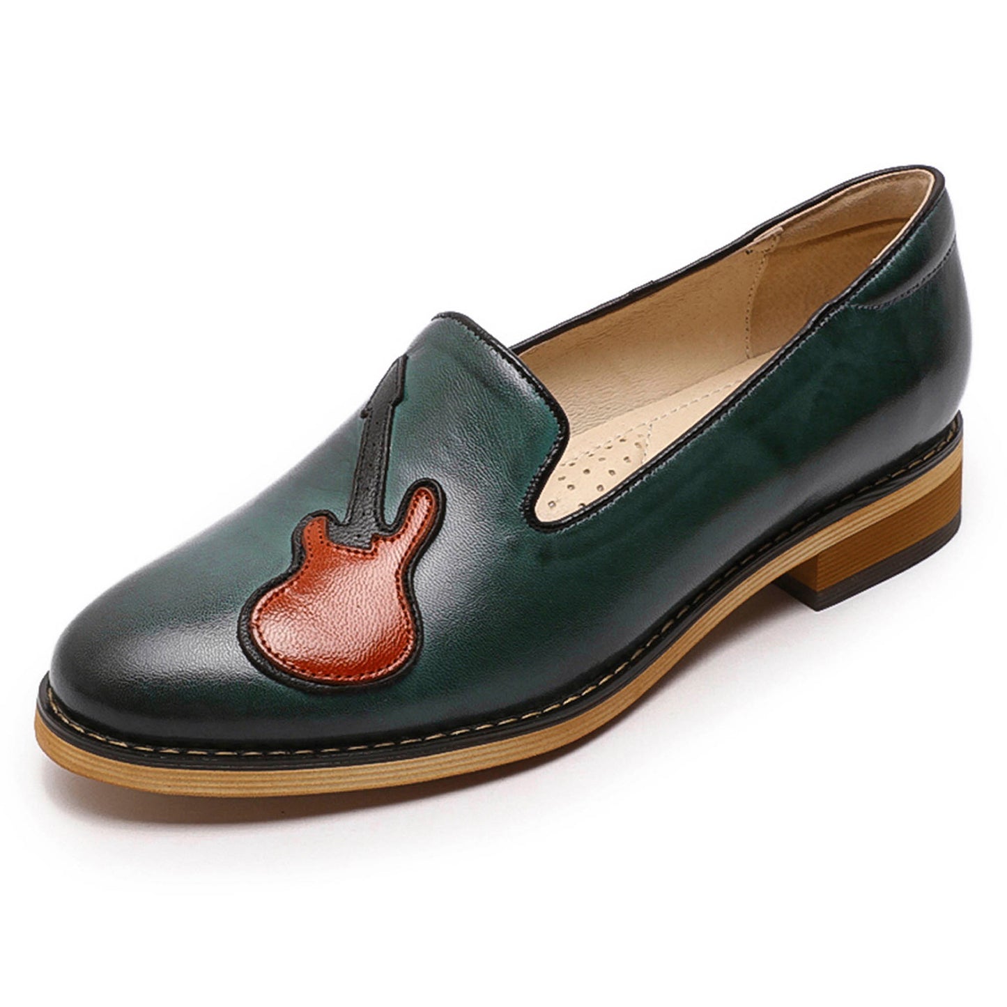cute pattern penny laofer women