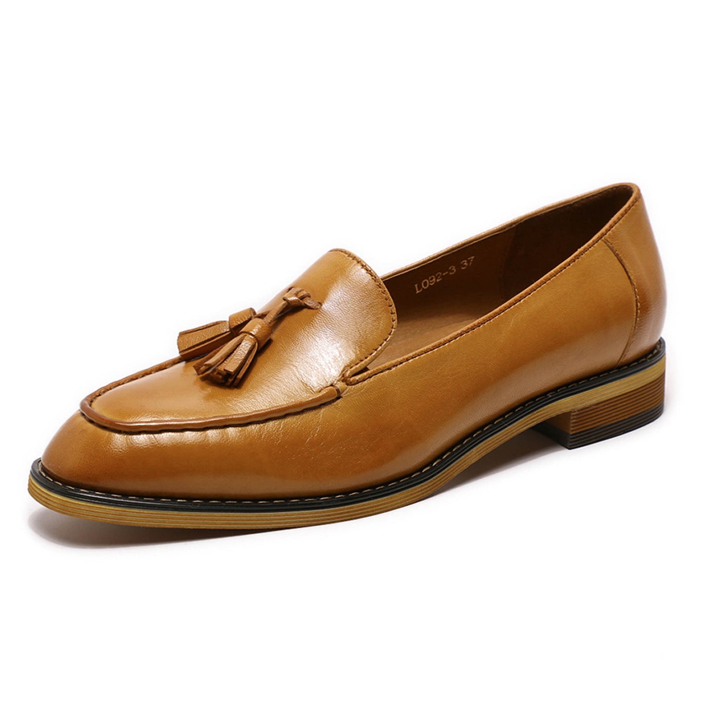 women tassel penny loafers