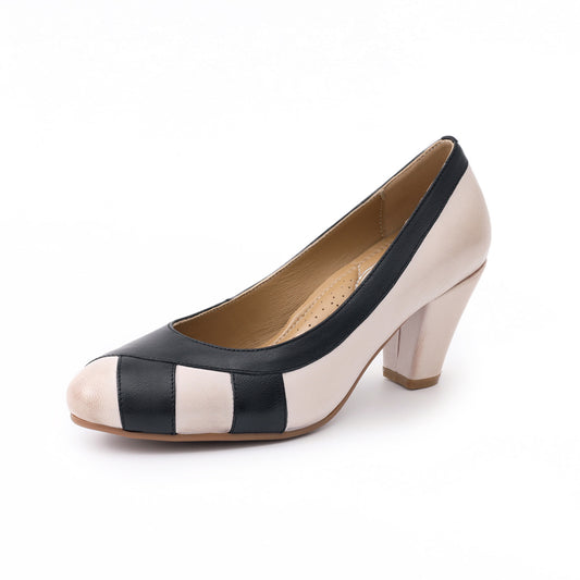Chunky Heel Pumps