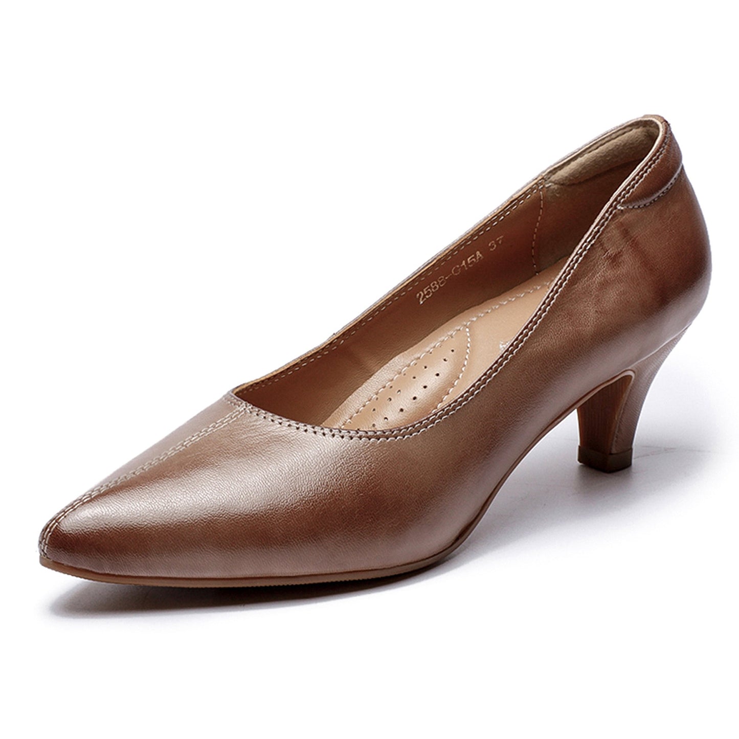 low heel dress pumps