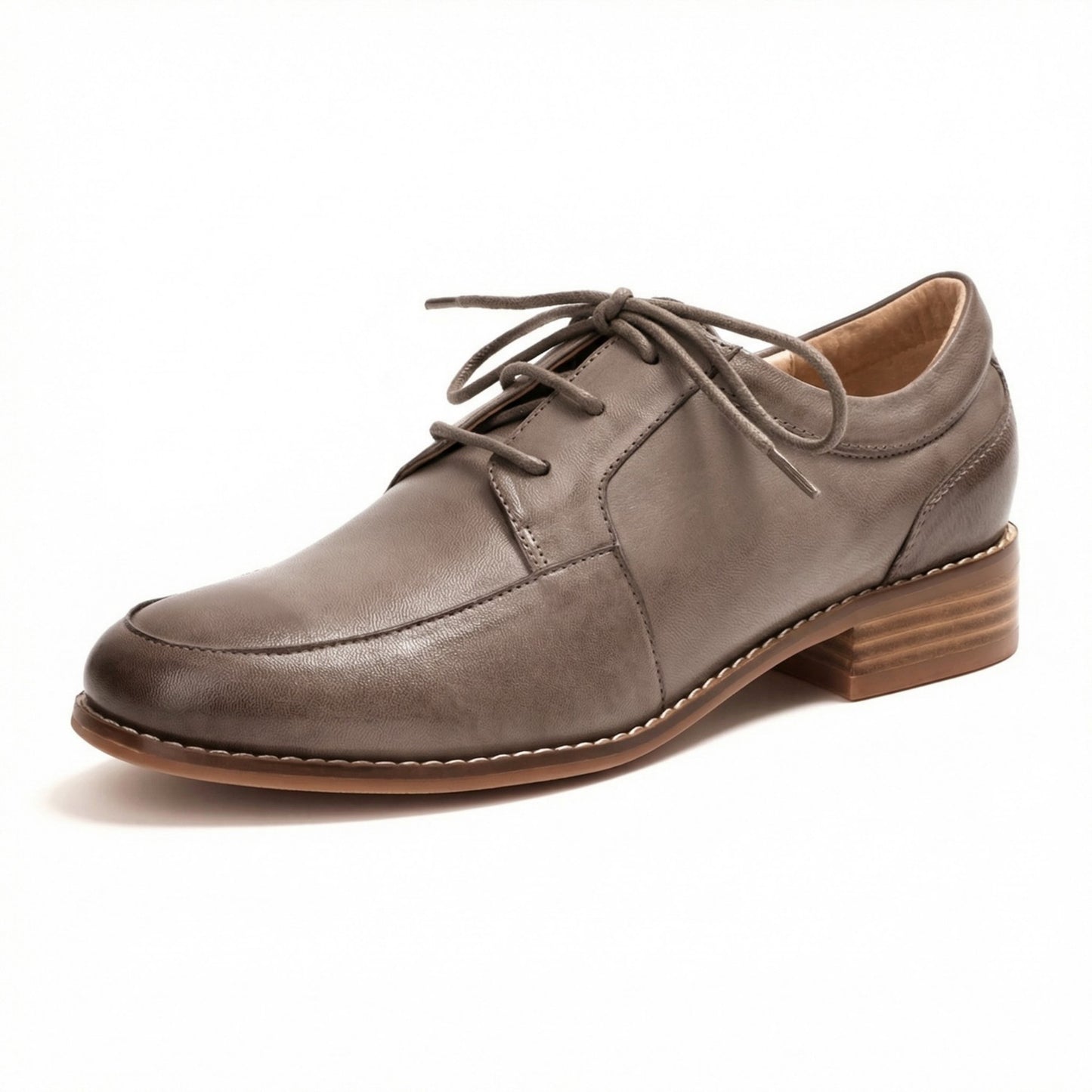 dress lace up leather shoes oxford women