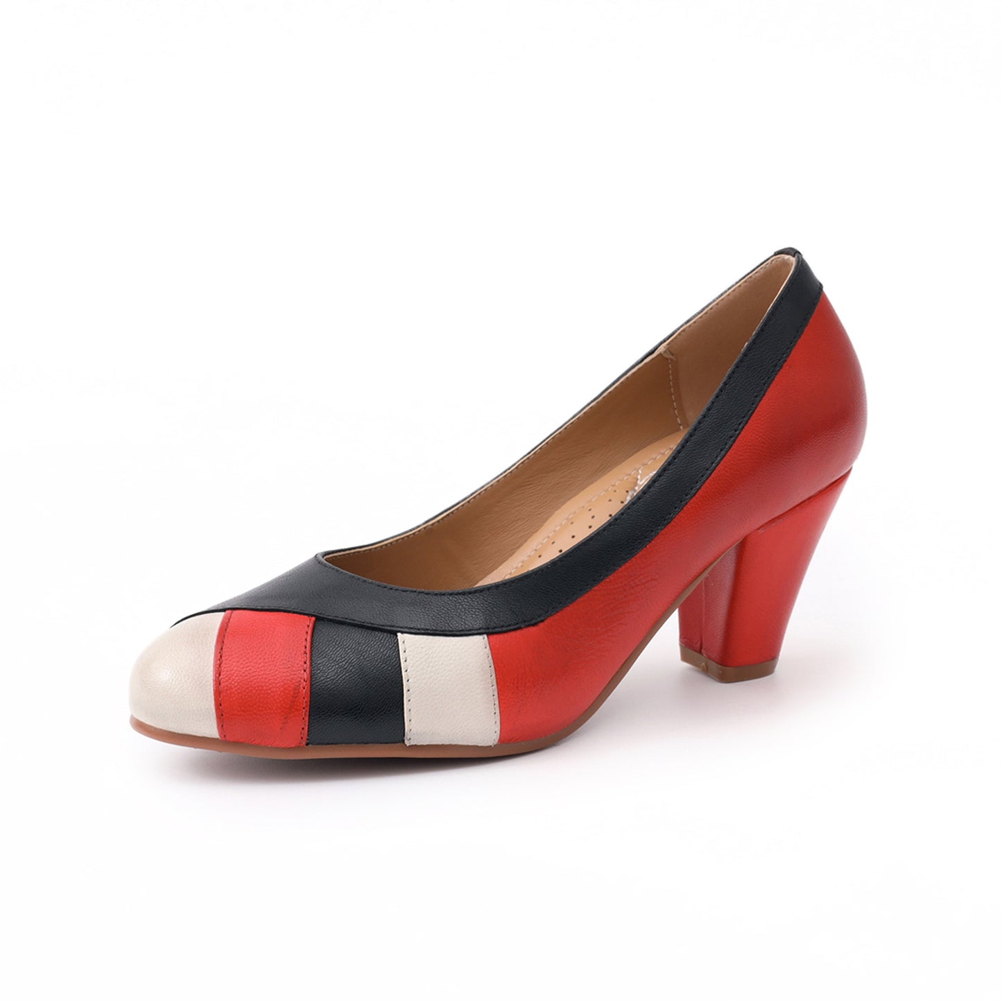 Chunky Heel Pumps