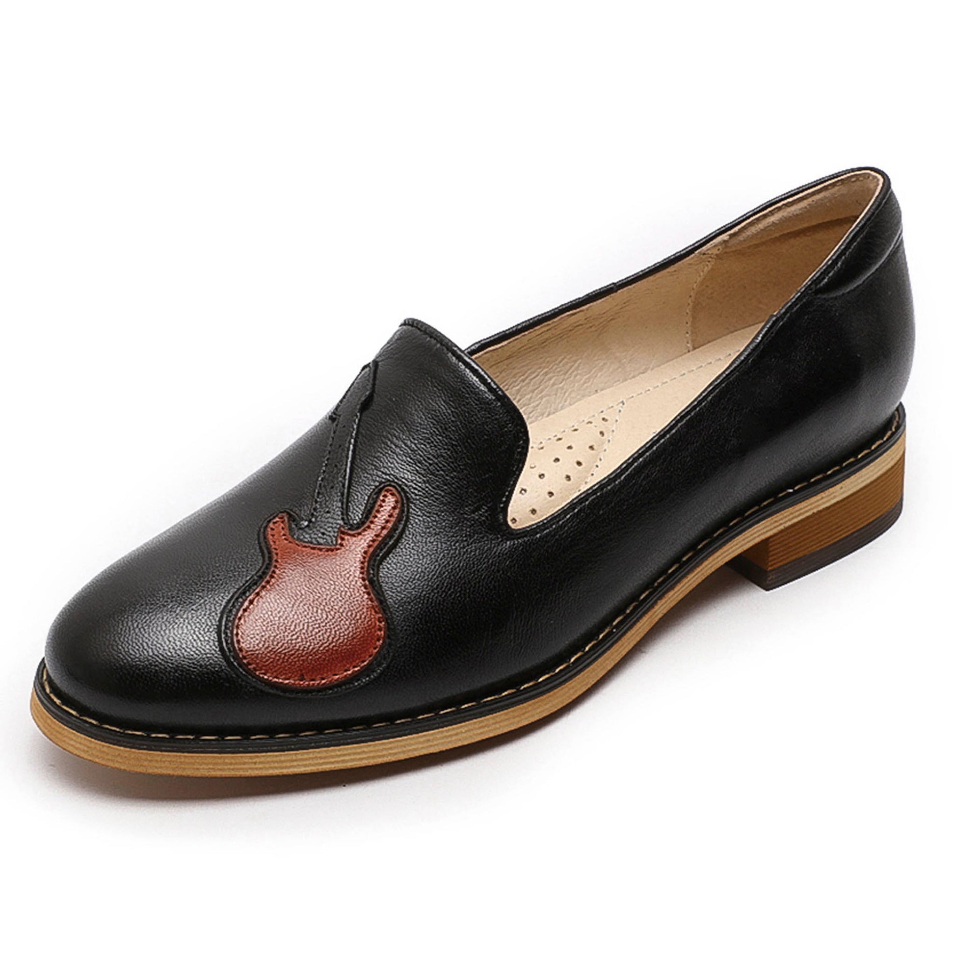 pattern loafers women