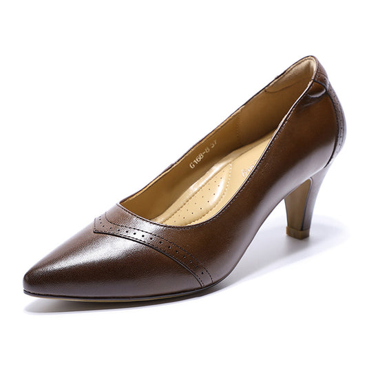 Office Work Heel Shoes Ladies