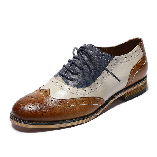 Multi Color Wingtip Oxfords