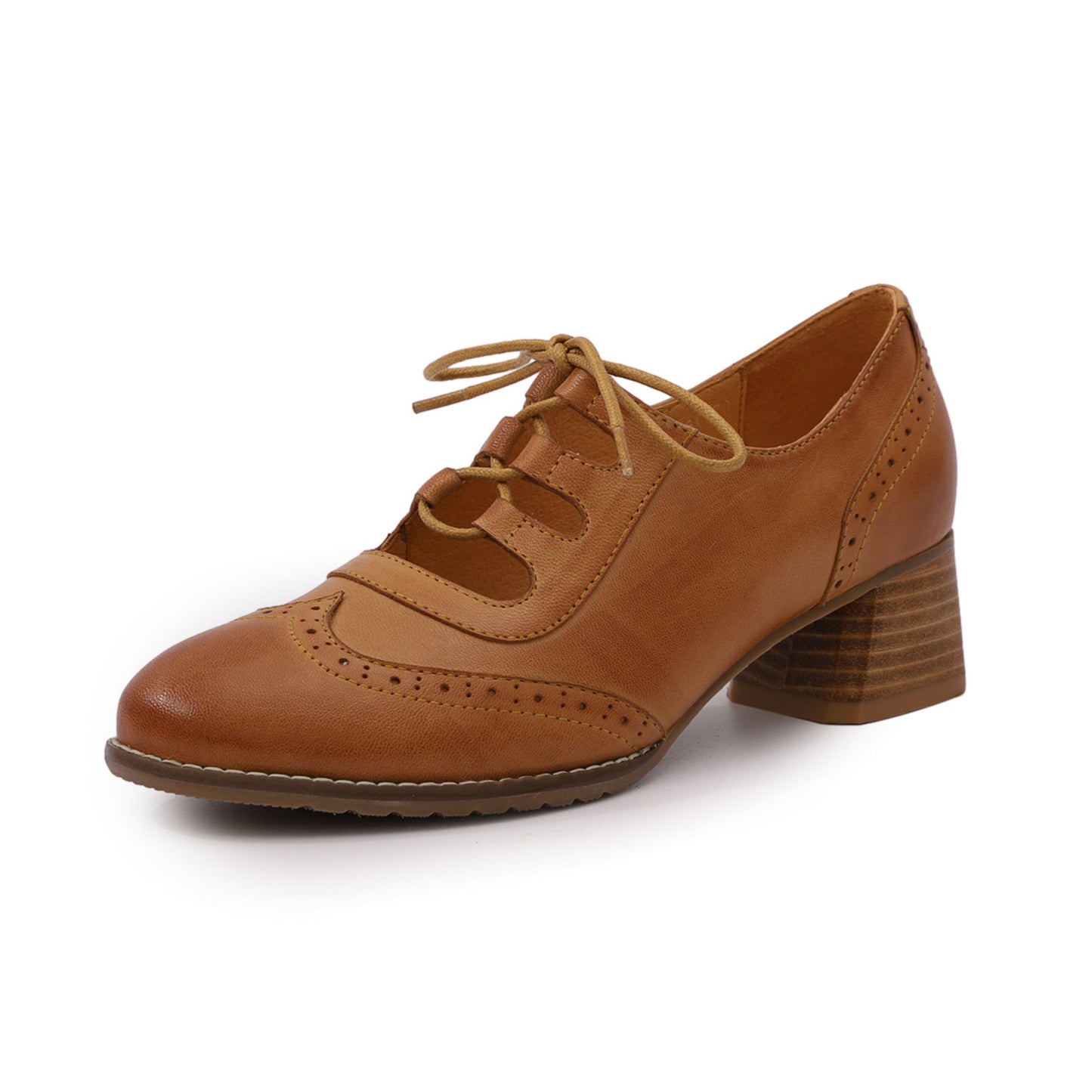 chunky wingtip oxfords women