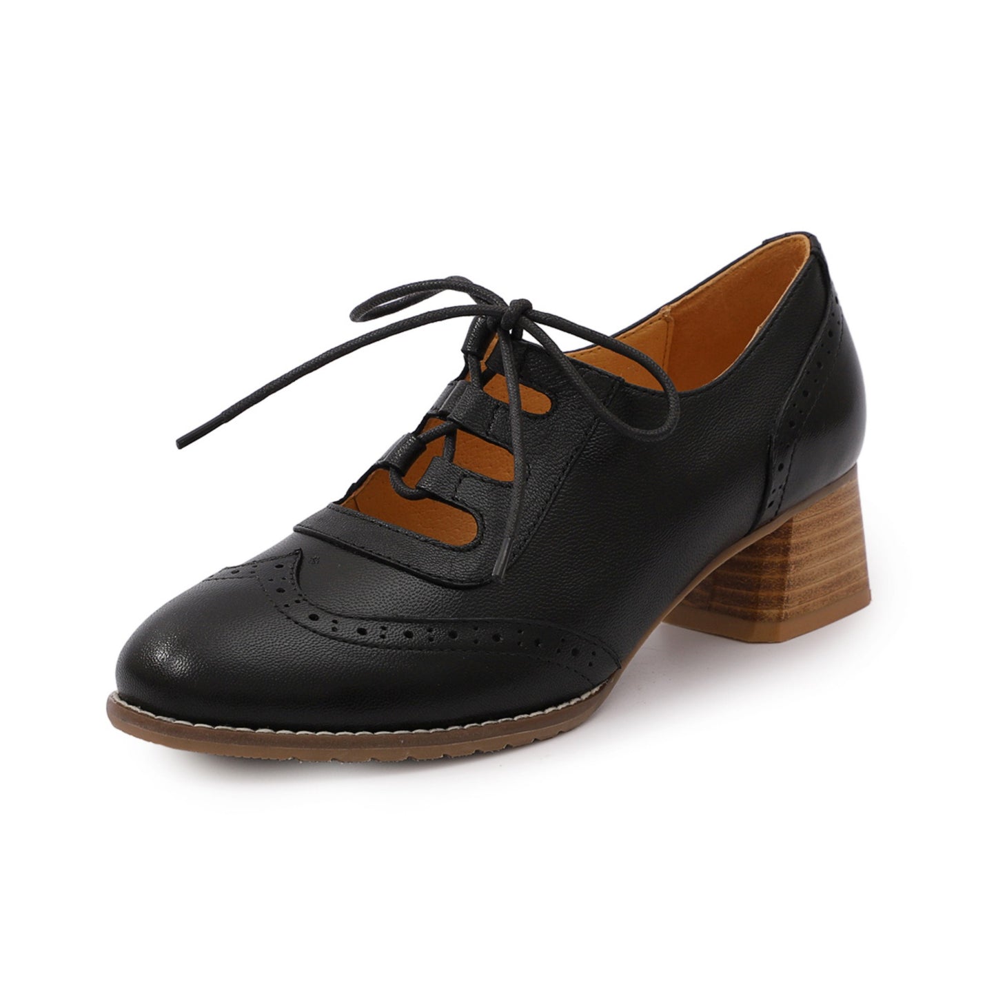 cutout wingtip oxford women