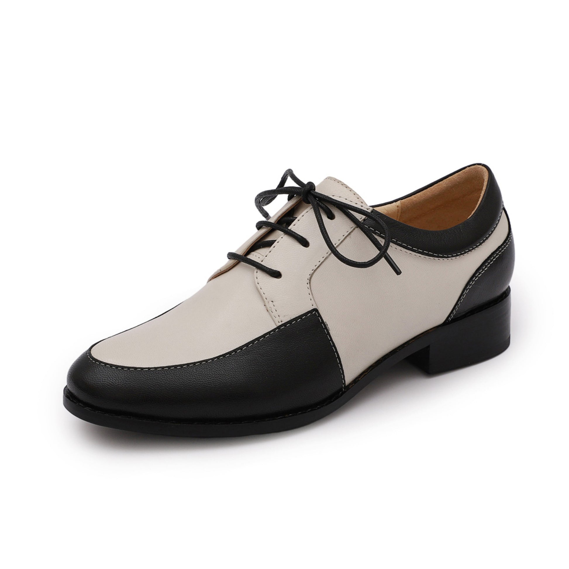 black white oxford shoes women