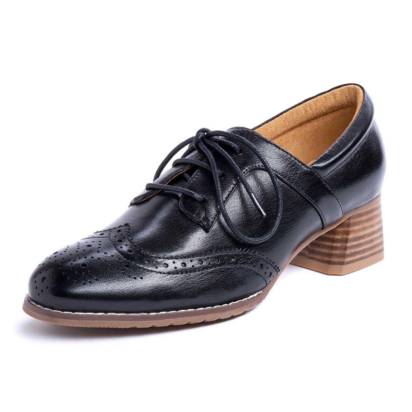 chunky wingtip shoes women