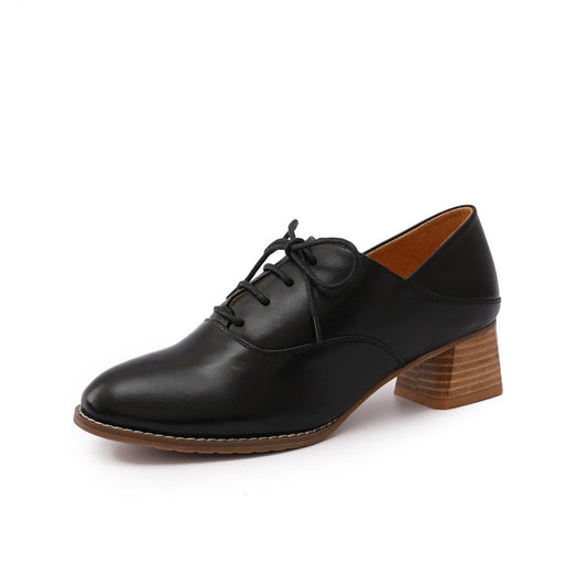 oxford heels shoes women
