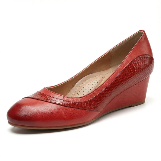 lady wedge pumps shoes