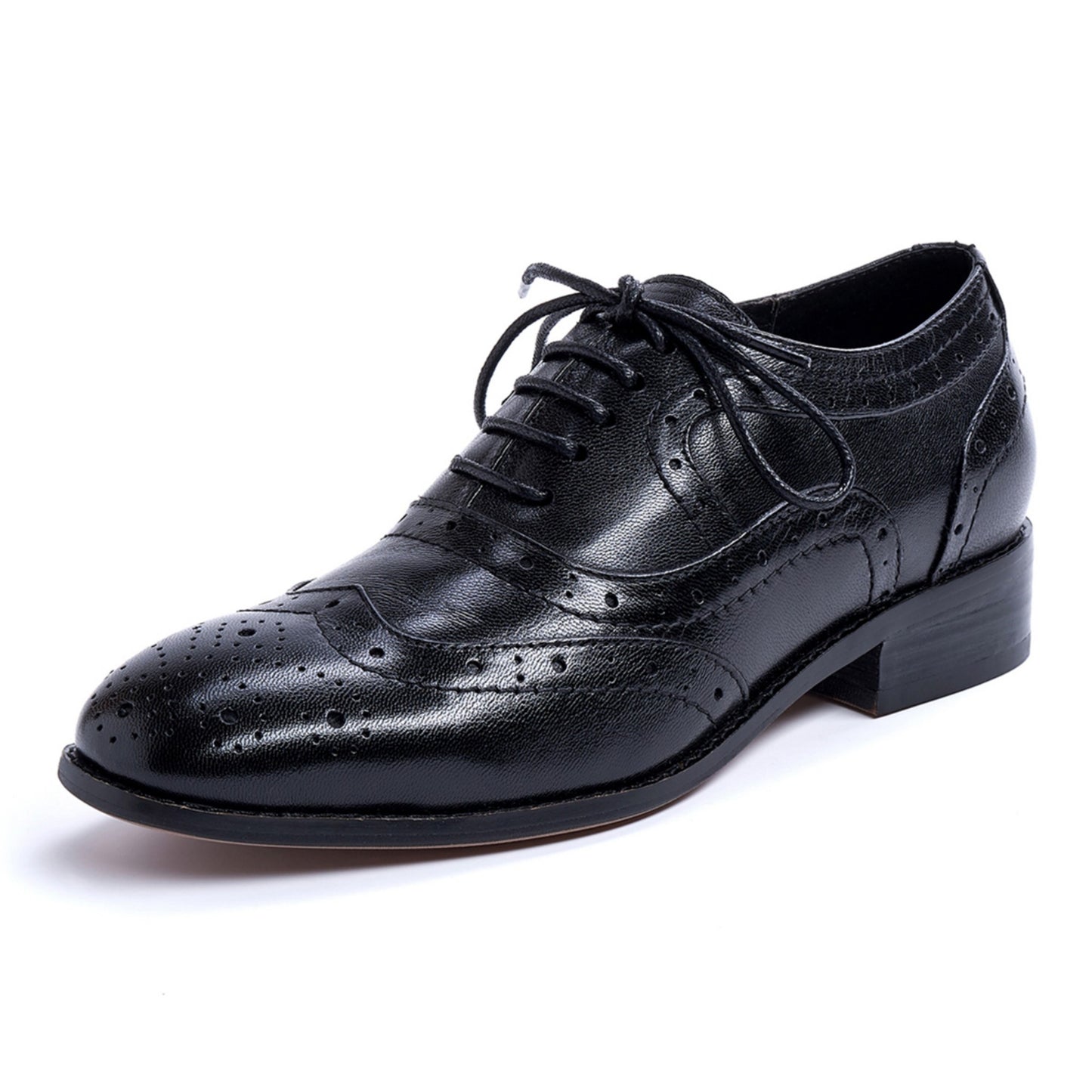 Handmade Wingtip Oxford Shoes for lady