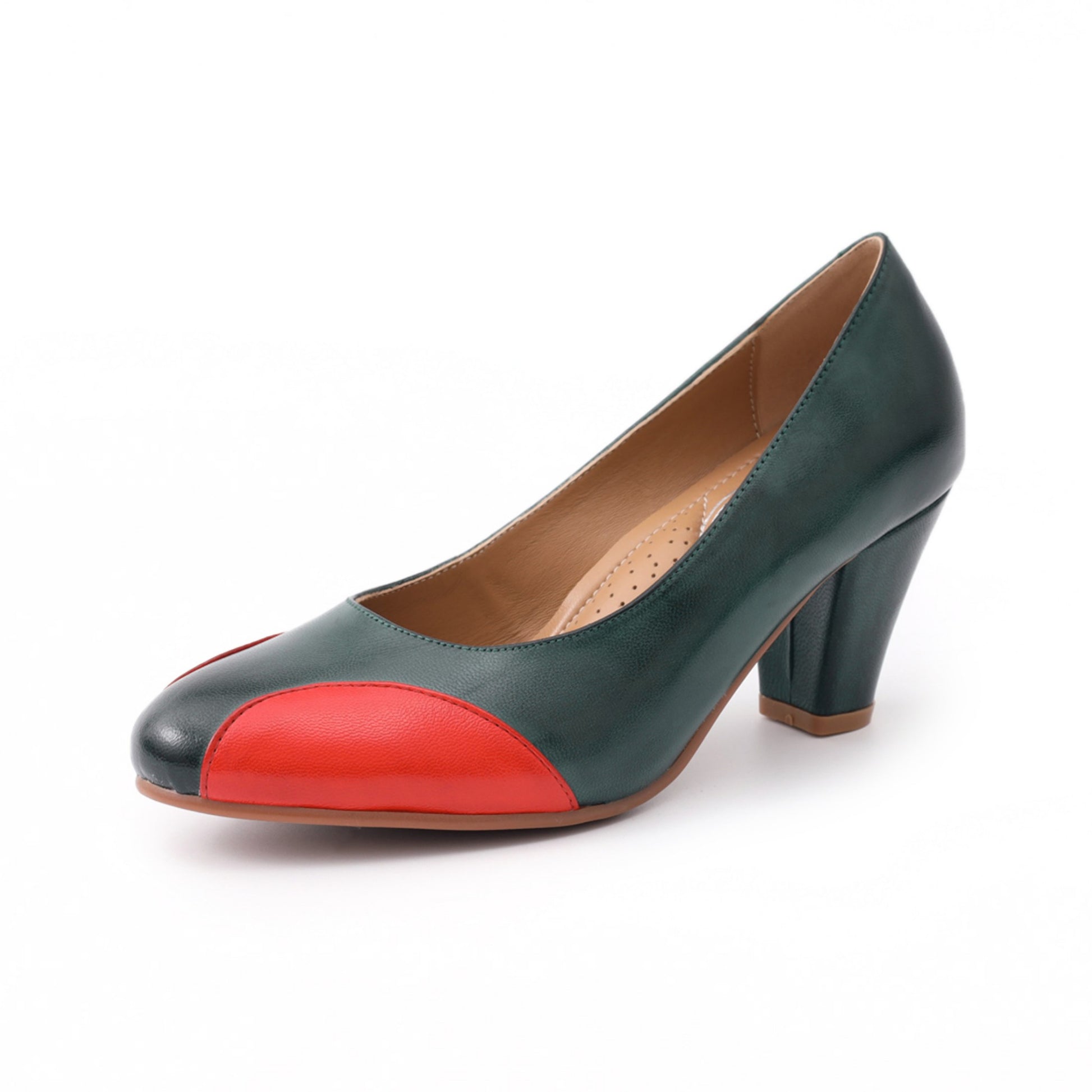 chunky high heel shoes women