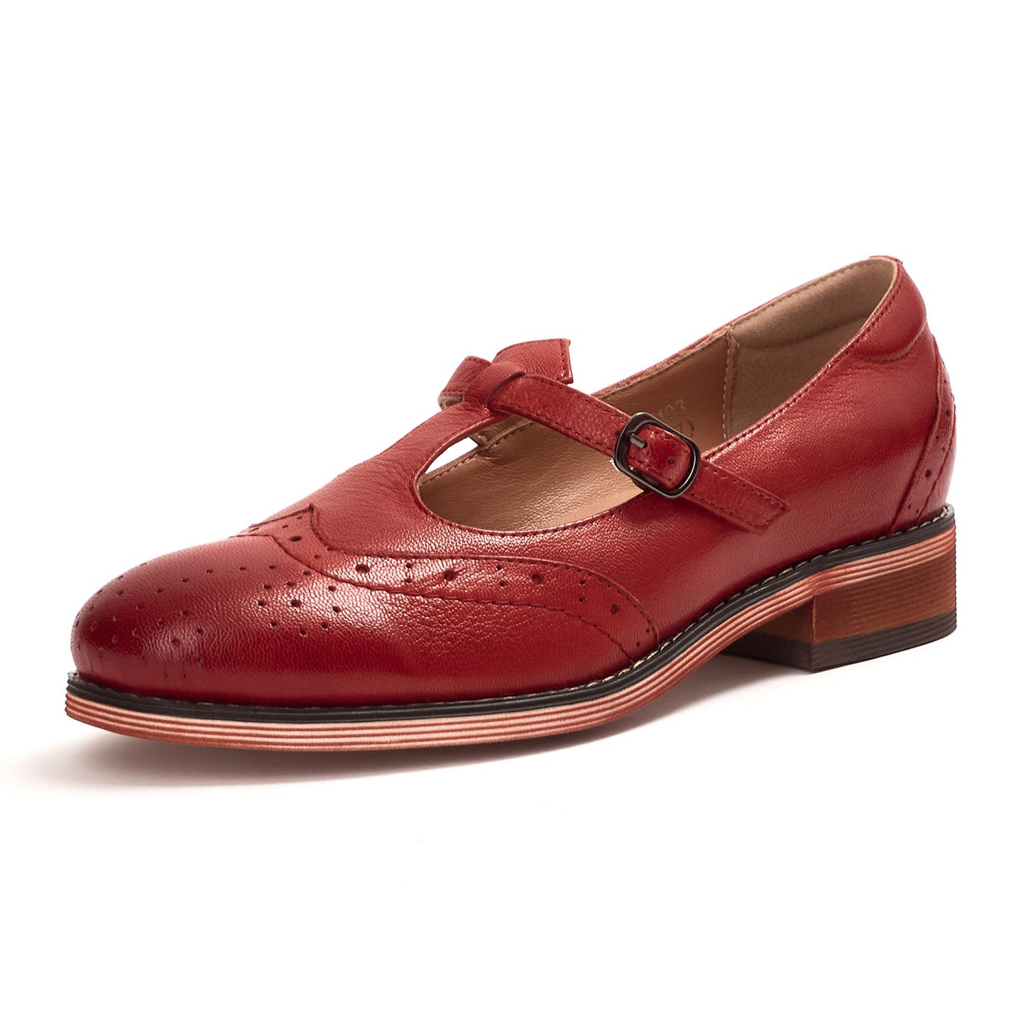 red mary jane shoes