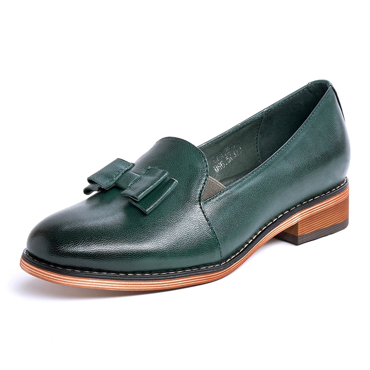 loafers women green
