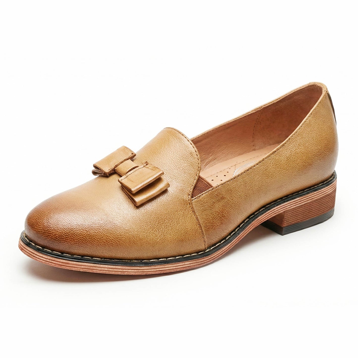 bowknot penny loafer for women